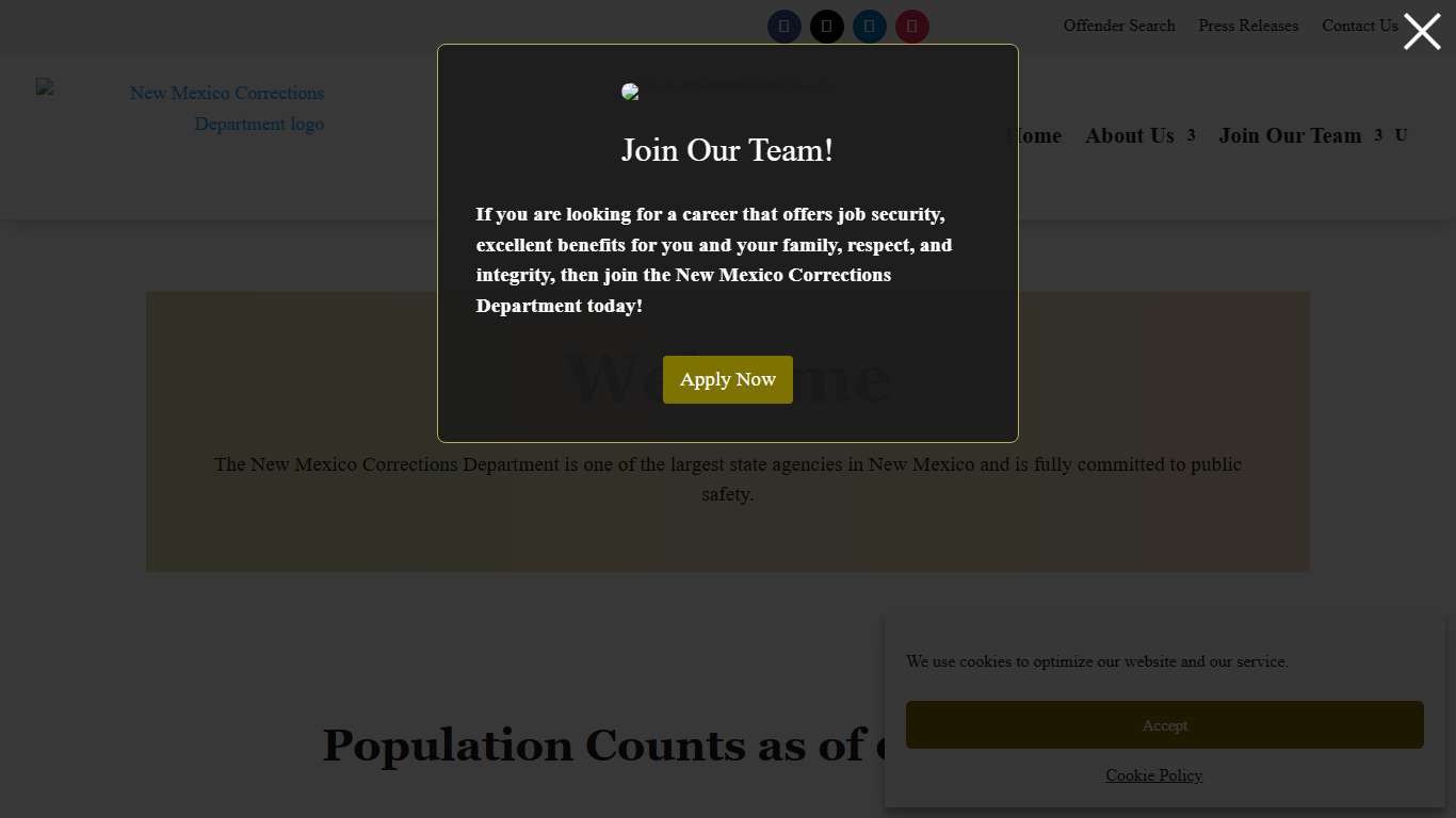 NMCD | New Mexico Corrections Department